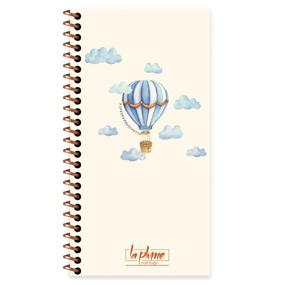 Keskin Color Düz.Spiralli S. K.la Plume Ball Mavi 10x19 80 YP