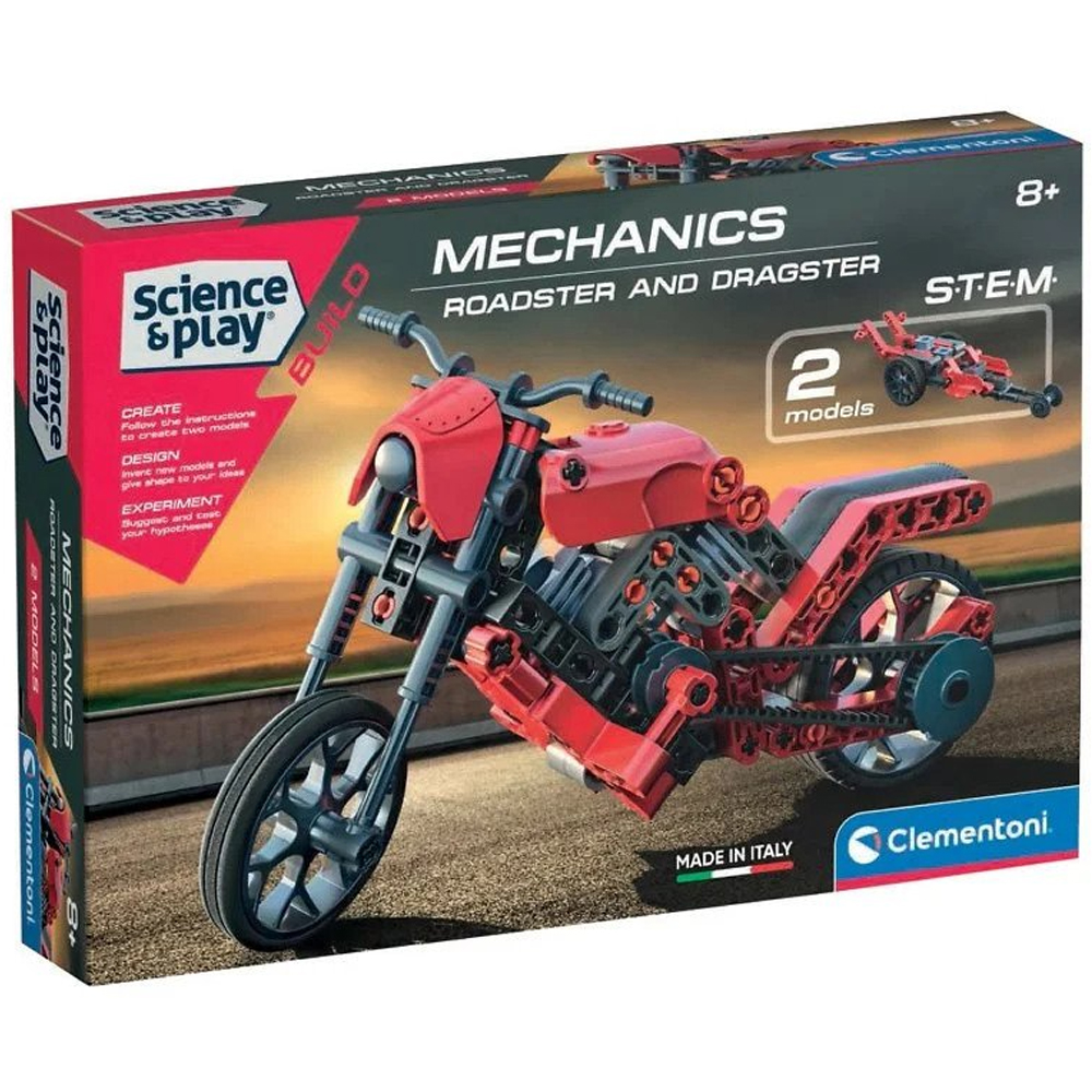 Clementoni mekanik laboratuvarı Roadstar & Dragstar 75079